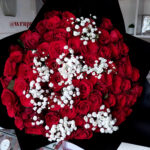 red roses bouquet