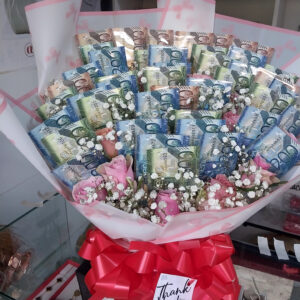 20k money bouquet