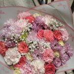 assorted bouquet chrysanthemum + carnations