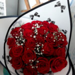 red roses bouquet